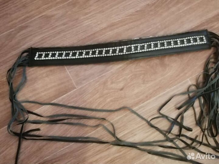 Ремень женский натуральная кожа чёрный италия