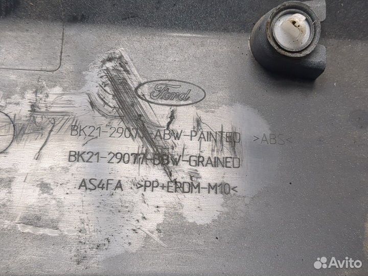 Молдинг двери Ford Transit (Tourneo) Custom 2014