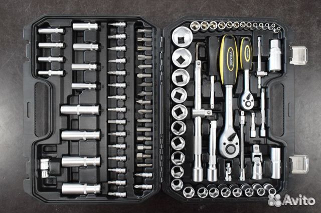 Набор инструмента 1/4&1/2DR 12-гранных 94 предмета