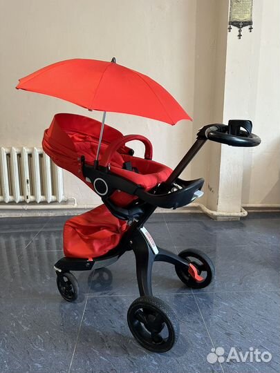 Детская коляска 3в 1 Dsland stokke