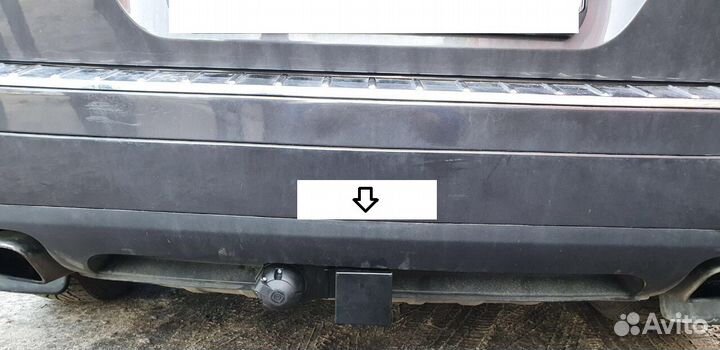 Фаркоп съемный квадрат Volkswagen Touareg