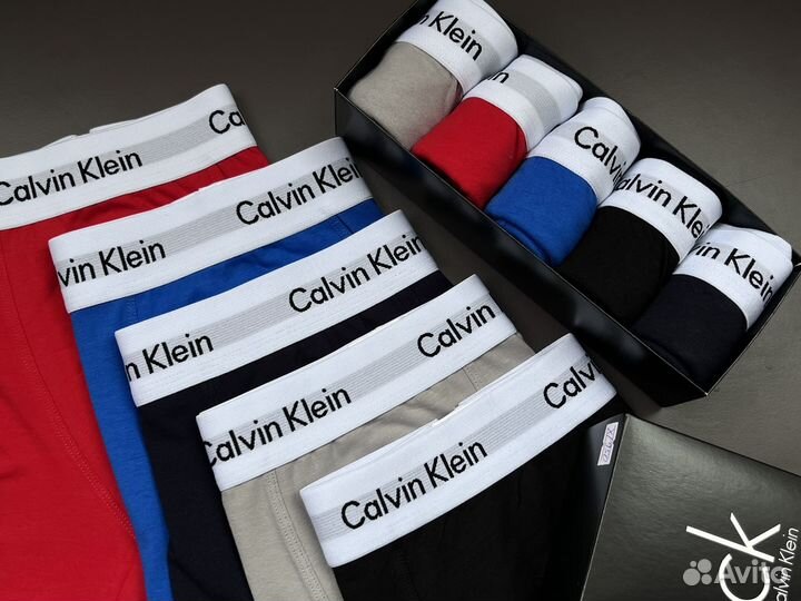 Трусы мужские боксеры calvin klein набор