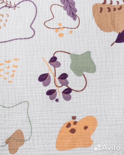 Муслиновый плед детский