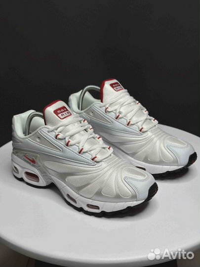 Nike Air Max Tn Plus white and red