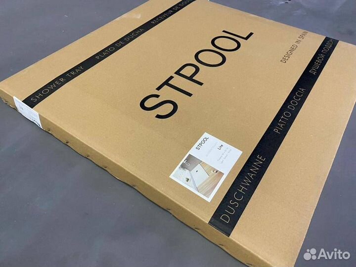 Поддон для душа Stpool Lite 1237477 белый, 80x80