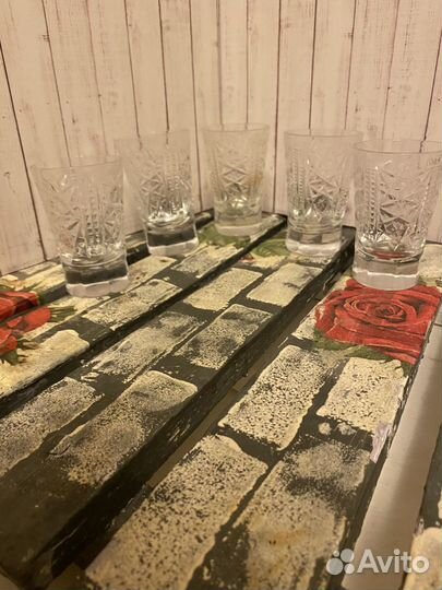 Стопки хрустальные СССР