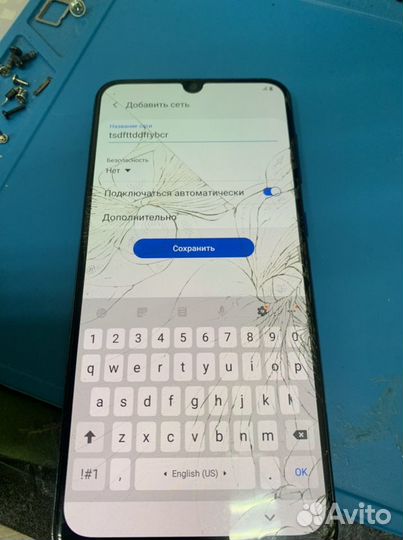 Битый дисплей для samsung a50