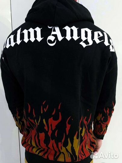 Худи Palm angels oversize последние размеры