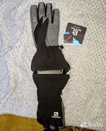 Горнолыжные перчатки salamon мужские S