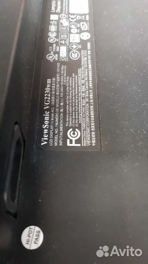Монитор Viewsonic 22