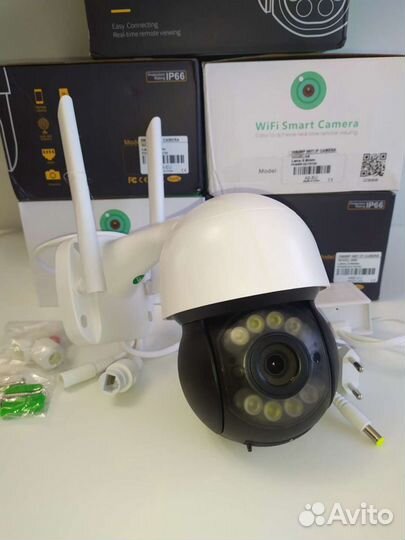 Камера видеонаблюдения wifi поворотная 2mp