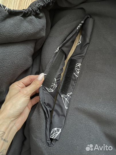 Зимний конверт на коляску