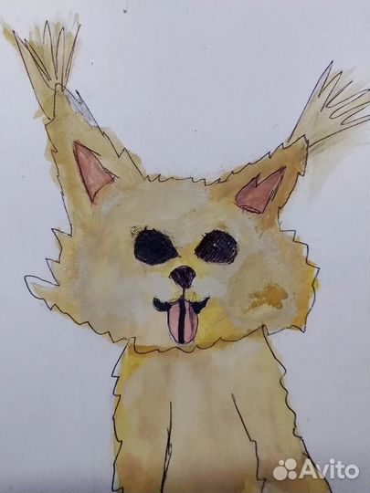 Рисунок домашнего животного по фото