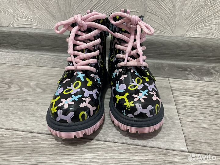 Ботинки демисезонные для девочки 23