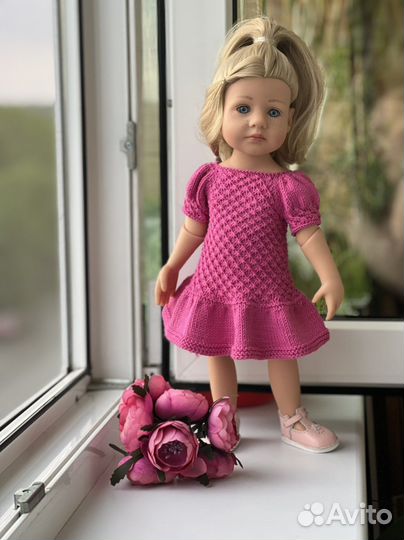 Мк по вязанию наряда для кукол Mia Nines d’Onil