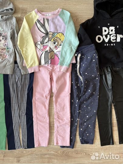 Вещи пакетом на девочку 122/128