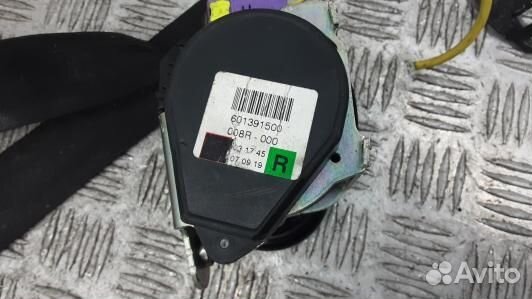 Ремень безопасности с пиропатроном сиденья заднего