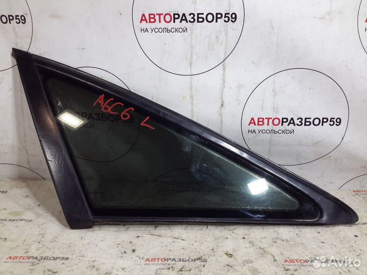 Форточка задняя левая Audi A6 C6