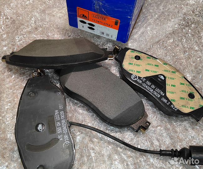 Колодки ATE 13046027642 VAG 340mqb