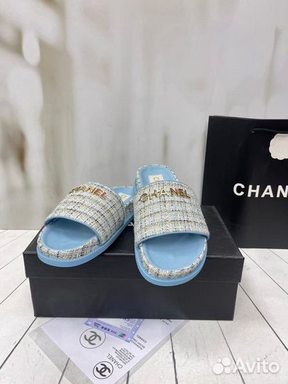 Шлепки Сланцы Chanel Размер 36-40