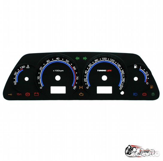 Шкала Шевроле Нива/Нива накладка на щиток приборов