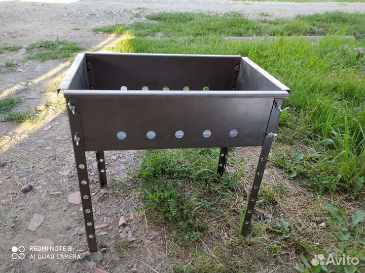 Мангал+ коптильня