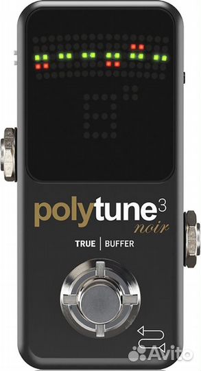 Педаль тюнер TC Electronic Polytune 3 Noir