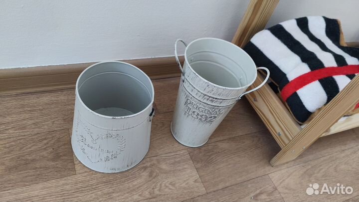 Металлические ведёрки