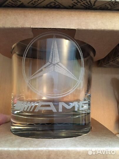 Стаканы для виски Мерседес AMG