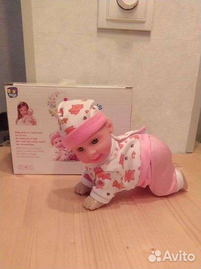 Новые Куклы; пупс, ползающий малыш