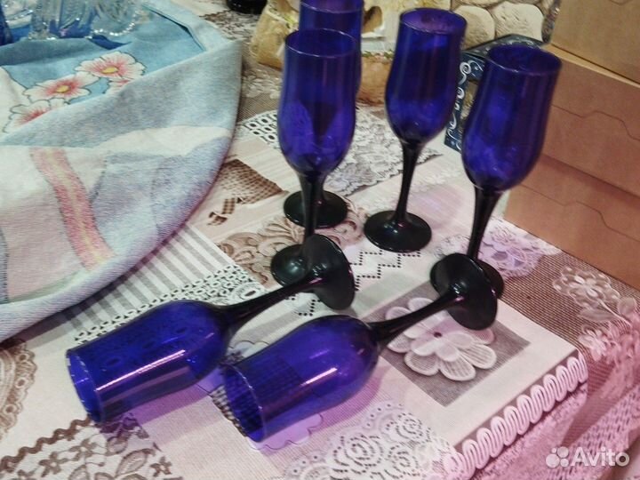 Фужеры для вина шампанского