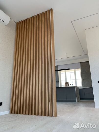 Декоративные рейки из сосны, любой цвет