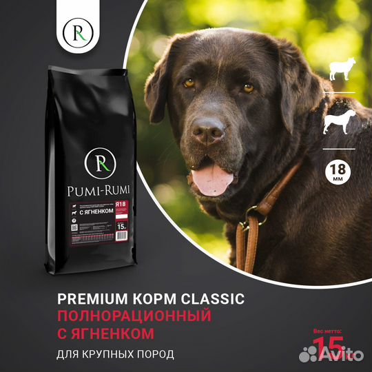 Сухой корм для собак