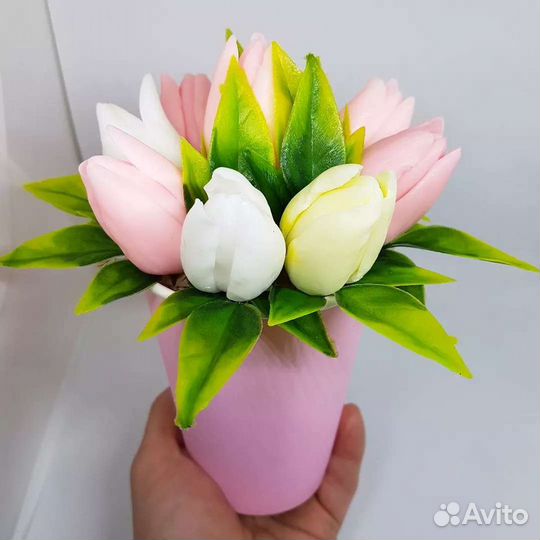 Мыльные букеты