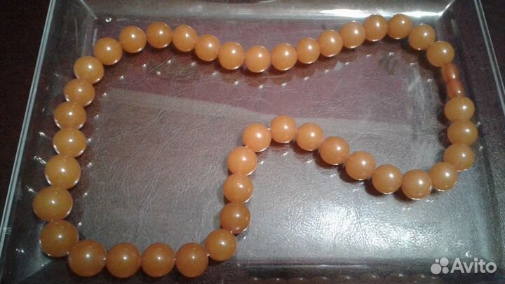 Бусы из натурального Янтаря