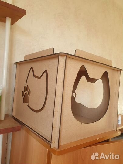 Домик для кошки Просторный
