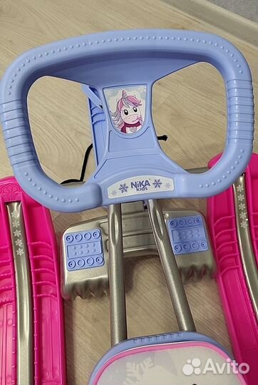 Новый детский снегокат Ника Тимка 