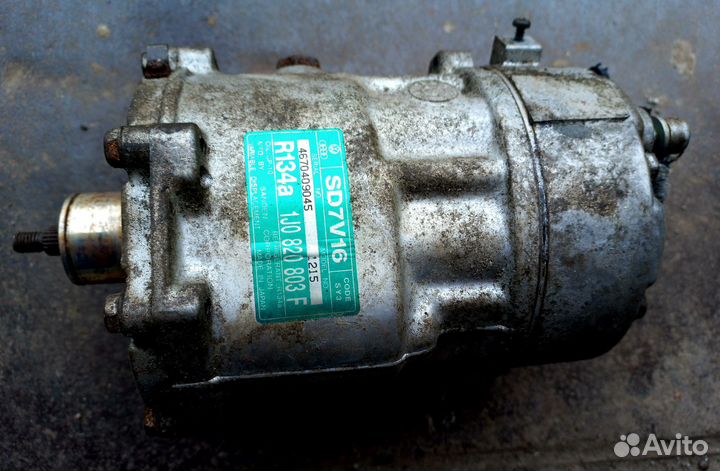 Компрессор кондиционера vw golf 4