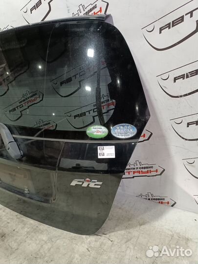 Дверь задняя honda FIT GD1 GD2 GD3 GD4 68100saaj30ZZ черный, B92P NA6162