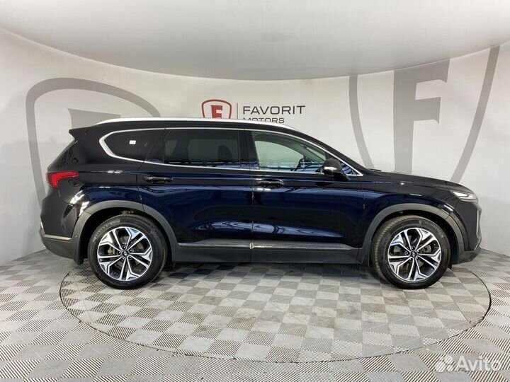 Hyundai Santa Fe 2.2 AT, 2019, 123 718 км
