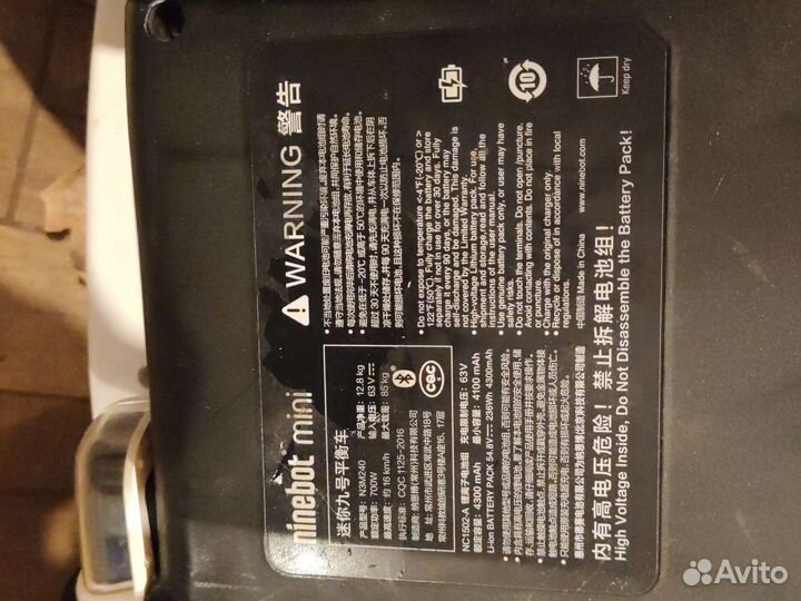 Сегвей carwalk CWS002 типа Ninebot