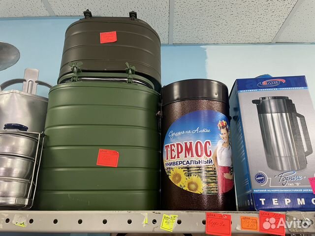 Термос - 1,5;3;6;9;12л армейские и индивидуальные