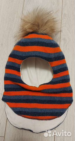 Шапка шлем зимняя