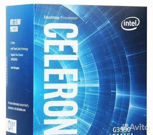 Процессор Intel Celeron G3930 BOX
