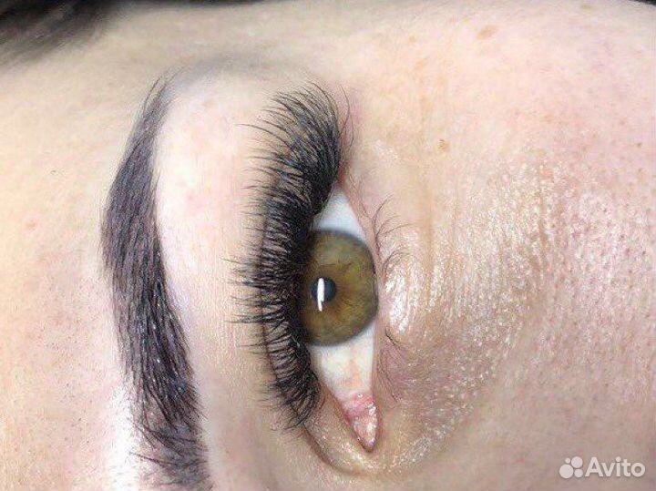 Наращивание ресниц быстро & Брови