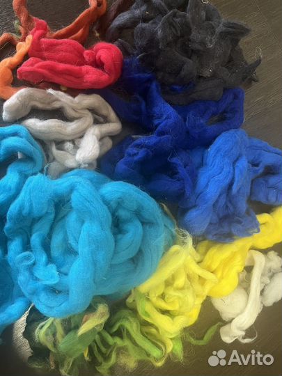 Шерсть для валяния