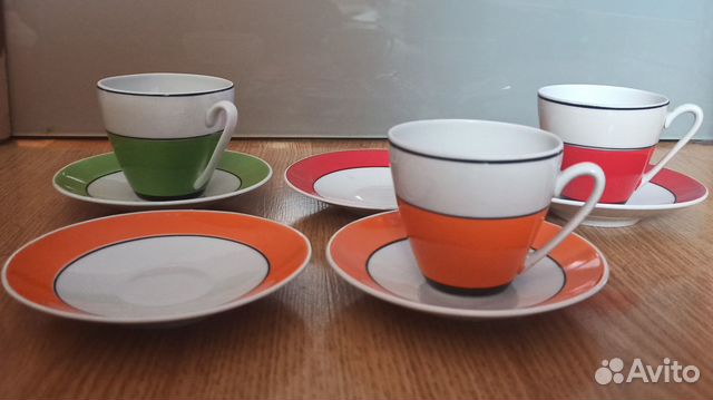 Кофейные пары Тернопольский фарфор СССР винтаж