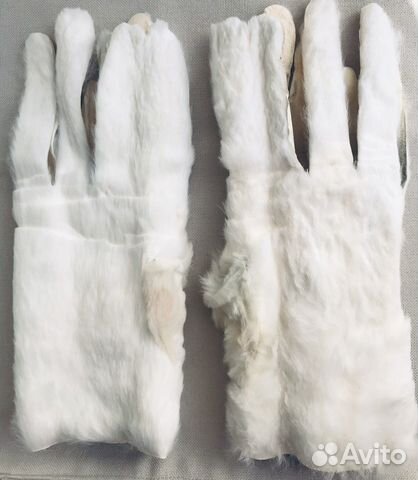 Мех для капюшона, в перчатки, для рукоделия