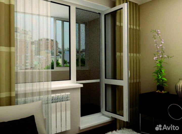 Пластиковые окна новые