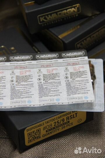 Картриджи для тату Kwadron 25/9 rslt